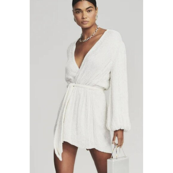 Retrofete Gabrielle Robe Sequin Dress Medium NEW - Picture 1 of 9